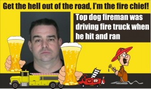 fire chief busted for DWI in fire truck