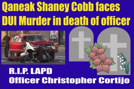 Cobb faces DUI murder death of LAPD officer