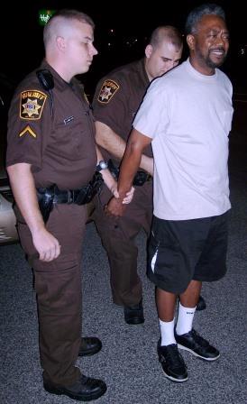 Charles County Md. Sheriff's Patrol Officers make a DWI arrest.