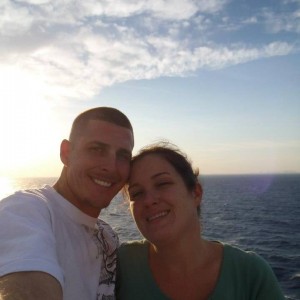 Mathew Notebaert and his wife prior to fatal booze cruise
