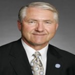 Oklahoma Sen. Harry Coates, charged with DWI in Texas on his last day in office. 