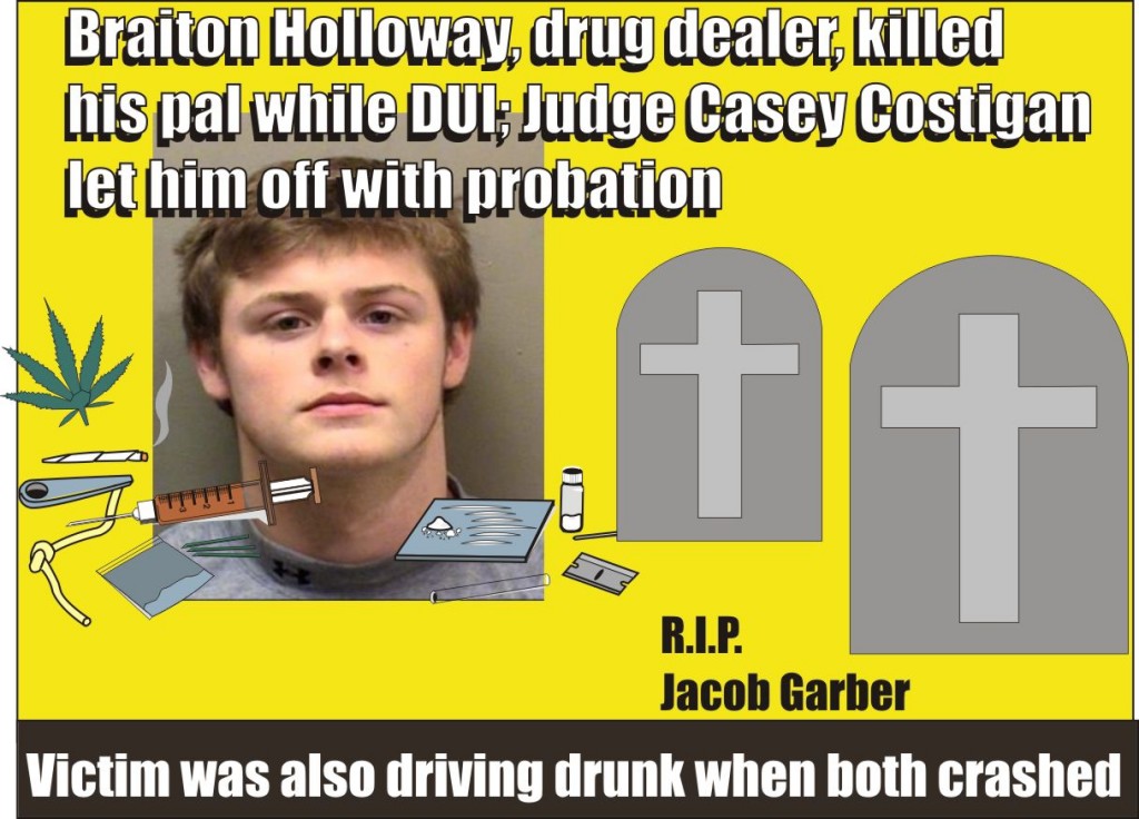Braiton Holloway sentenced to probation for DUI murder by Judge Casey Costigan