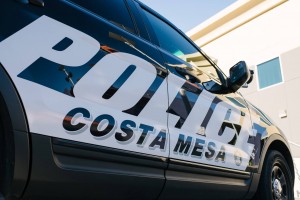 Costa Mesa Police patrol car