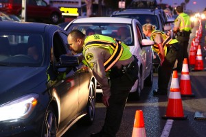 San Diego County Sheriff sobriety checkpoint