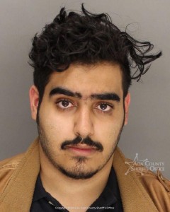 Fahad Deau Alotaibli 22 arrested by Boise City Police booked in Ada County jail 010616