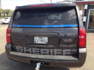 Hutchinson County Sheriff Patrol In God We Trust